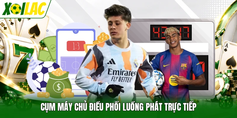 Cụm máy chủ điều phối luồng phát trực tiếp
