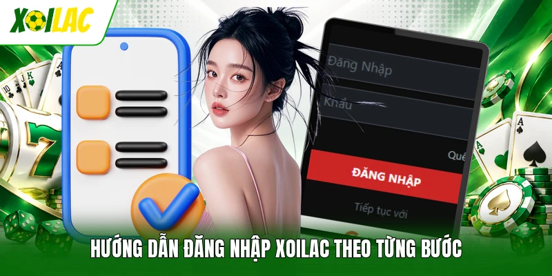 Hướng dẫn đăng nhập Xoilac theo từng bước