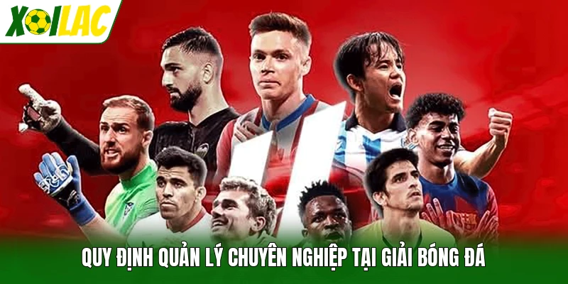Quy định quản lý chuyên nghiệp tại giải bóng đá