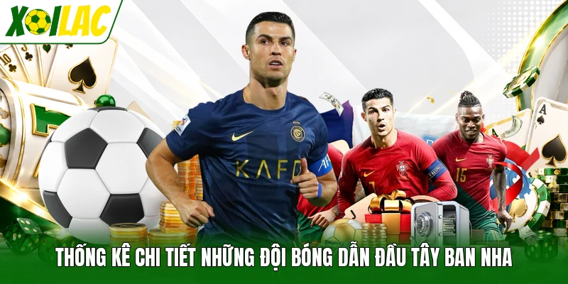 Thống kê chi tiết những đội bóng dẫn đầu Tây Ban Nha
