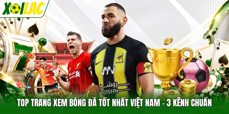 Top Trang Xem Bóng Đá Tốt Nhất Việt Nam - 3 Kênh Chuẩn